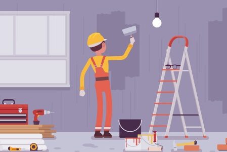 repair-of-apartments-workplace-interior-construction-set-vector-id1136152249 DIY at home