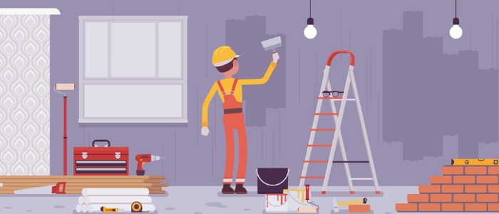 repair-of-apartments-workplace-interior-construction-set-vector-id1136152249 DIY at home