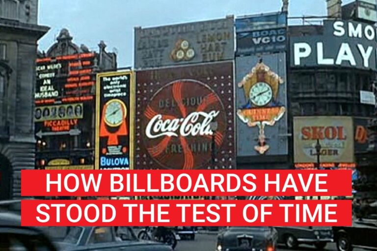 How billboards have stood the test of time – blog banner