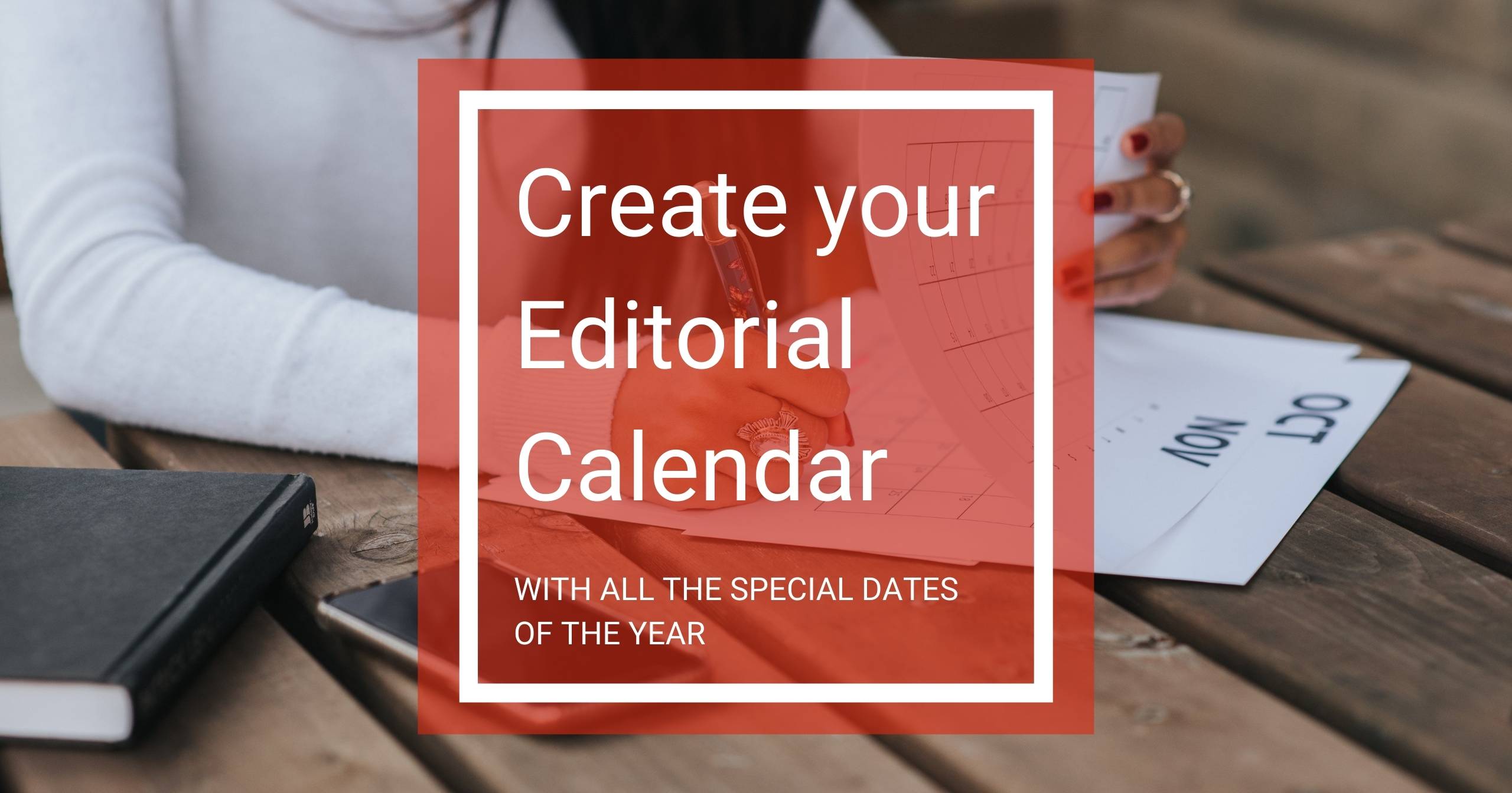 Editorial Calendar Billboard Advertising Advertisement