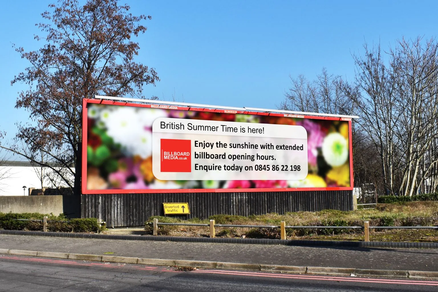 Spring billboard advertising!